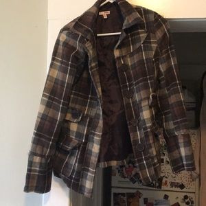 New w/o tags BONGO buttoned heavy jacket